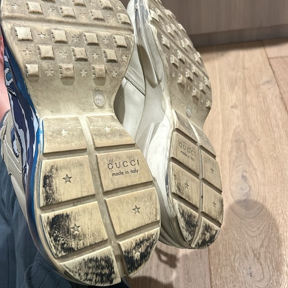 Gucci Rhython Wave Sneakers - Size 12.5 US - Picture 7 of 10